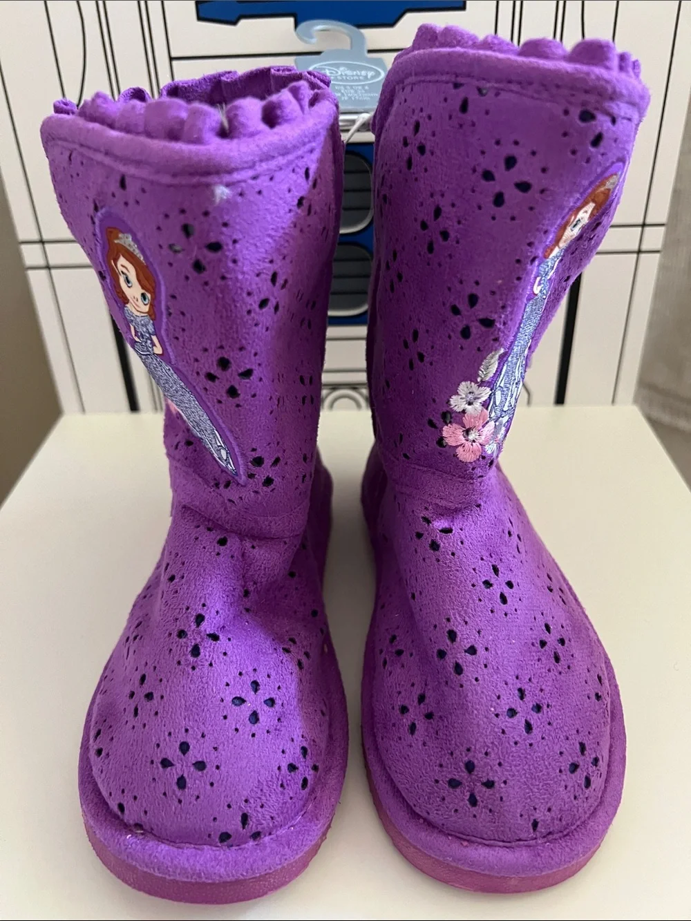 Disney Purple Sofia the First Girls' Boots
